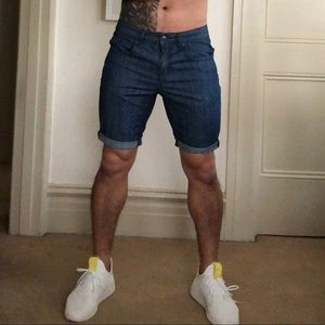 21Men Jean shorts